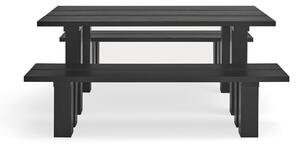 Blagovaonski stol s pločom stola od borovine 100x180 cm Banda – Teulat