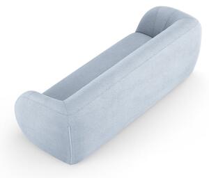 Svijetlo plava sofa od bouclé tkanine 230 cm Essen – Cosmopolitan Design