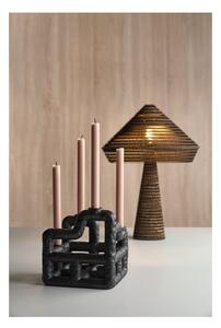 Crna stolna lampa (visina 54 cm) Alk – Villa Collection