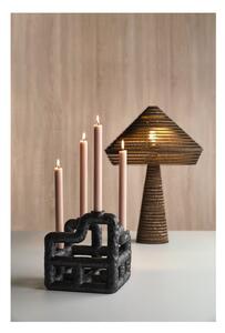 Crna stolna lampa (visina 54 cm) Alk – Villa Collection