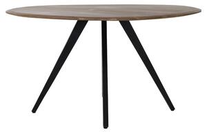 Okrugli blagovaonski stol s pločom stola od bagrema u prirodnoj boji ø 140 cm Mimoso – Light & Living