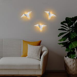 Bijela LED zidna lampa Pacali – Opviq lights