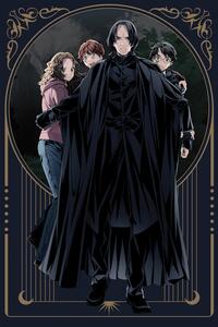 Ilustracija Harry Potter - Snape the Protector