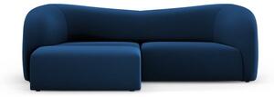 Plava baršunasta sofa 237 cm Santi – Interieurs 86