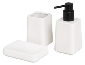 Bijeli keramički set pribora za kupaonicu – Casa Selección