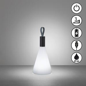 Bijela/crna LED stolna lampa (visina 31,5 cm) Prian – Fischer & Honsel