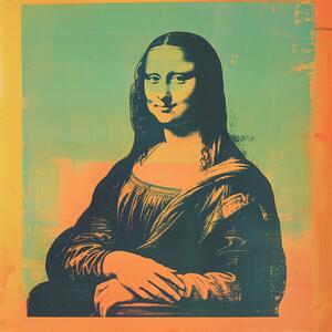 Ilustracija Mona Lisa Modern, Andreas Magnusson