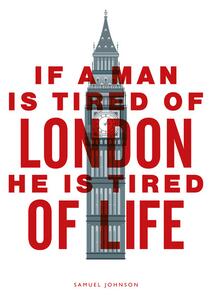 Ilustracija Tired of London, Brett Wilson