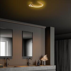 LED stropna svjetiljka u zlatnoj boji 33x46 cm Moon – Opviq lights