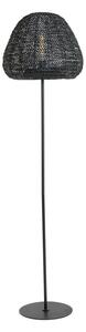 Mat crna stojeća svjetiljka (visina 162 cm) Finou – Light & Living