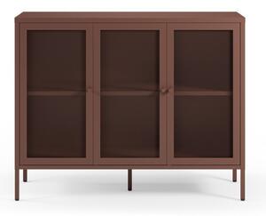 Bordo metalna komoda 121x90x40 cm Fayna – Marckeric