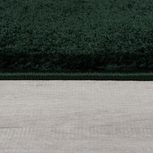 Tamno zeleni tepih od recikliranih vlakna 120x170 cm Sheen – Flair Rugs