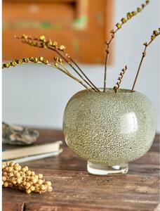 Staklena ručno izrađena vaza u zlatnoj boji (visina 14 cm) Saia – Bloomingville