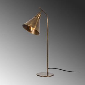 Stolna lampa u brončanoj boji s metalnim sjenilom (visina 50 cm) Sivani – Opviq lights