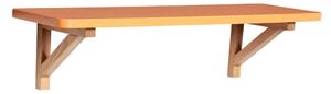 Narančasta polica u dekoru hrasta 60 cm Arki – Hübsch