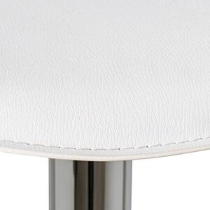 Bijele barske stolice u setu podesive visine 2 kom od umjetne kože (visine sjedala 73 cm) – Casa Selección