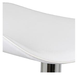 Bijele barske stolice u setu podesive visine 2 kom od umjetne kože (visine sjedala 73 cm) – Casa Selección