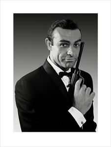 Umjetnički tisak James Bond 007 - Connery, (60 x 80 cm)