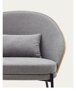 Siva/u prirodnoj boji fotelja Eamy – Kave Home