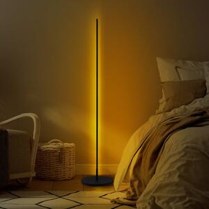 Crna LED stojeća svjetiljka (visina 153 cm) Only – Opviq lights