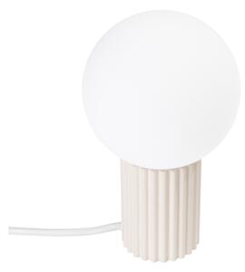 Krem stolna lampa sa staklenim sjenilom (visina 19 cm) Orbital – Sollux