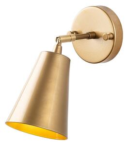 Zidna lampa u zlatnoj boji ø 10 cm Evander – Opviq lights