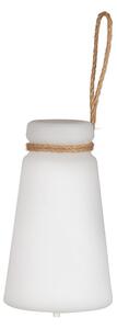 Bijela/smeđa LED stolna lampa (visina 20 cm) Bruno – Fischer & Honsel