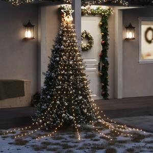 VidaXL Svjetlo za božićno drvce 320 LED toplo bijelo 375 cm