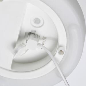 Bijela LED stolna lampa (visina 25 cm) Termoli – Fischer & Honsel