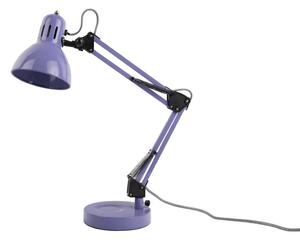 Ljubičasta stolna lampa s metalnim sjenilom (visina 52 cm) Funky Hobby – Leitmotiv