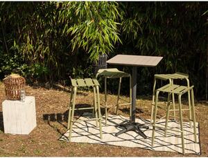 Vrtni barski stol aluminijski 67x67 cm Spring – Ezeis