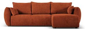 Narančasta kutna garnitura (s desnim kutom) Matera – Cosmopolitan Design