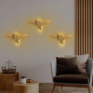 LED zidna lampa u zlatnoj boji Pacali – Opviq lights