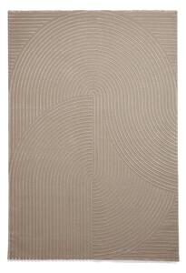 Svjetlo smeđi periv tepih od recikliranih vlakna 120x170 cm Flores – Think Rugs