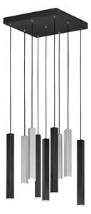 Crna LED viseća svjetiljka s metalnim sjenilom Civeto – CINQUE