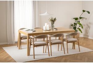 Proširiv blagovaonski stol u dekoru hrasta u prirodnoj boji 100x200 cm Atlantic – Actona