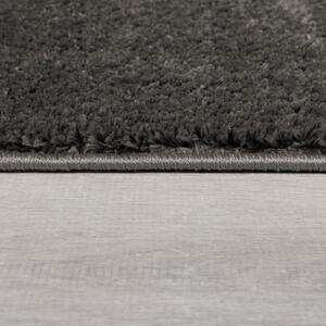 Tamno siva staza od recikliranih vlakna 60x230 cm Sheen – Flair Rugs