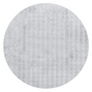 Svijetlo sivi periv okrugao tepih ø 150 cm Bubble Grey – Mila Home