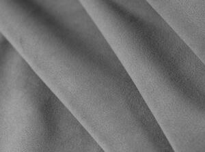 Svijetlo siva baršunasta sofa 320 cm Audrey – Interieurs 86