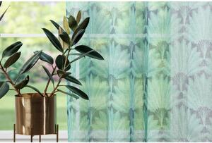 Zelena prozirna zavjesa 140x260 cm Mauritius – Mendola Fabrics