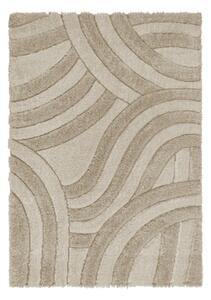 Bež ručno rađen tepih od recikliranih vlakna 80x150 cm Velvet – Flair Rugs
