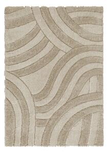 Bež ručno rađen tepih od recikliranih vlakna 120x170 cm Velvet – Flair Rugs