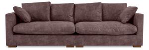 Tamno smeđa sofa 266 cm Comfy – Scandic