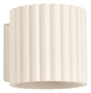Krem zidna lampa ø 10 cm Zora – Sollux