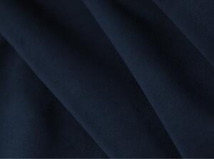 Tamno plava baršunasta ležaljka (s lijevim kutom) Audrey – Interieurs 86