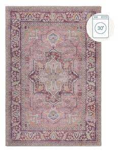 Svijetlo crveni perivi tepih od mješavine recikliranih vlakana 80x150 cm Windsor – Flair Rugs