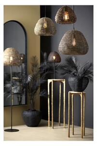 Mat crna stolna lampa (visina 56 cm) Finou – Light & Living