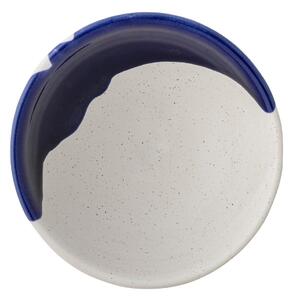 Bijela/plava zdjelica od kamenine 400 ml Okayama – Bloomingville