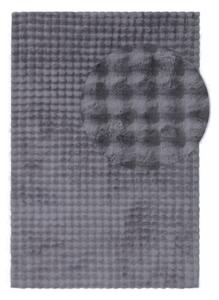 Antracitno sivi periv tepih 80x150 cm Bubble Anthracite – Mila Home