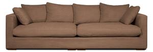 Svjetlo smeđa sofa od samta 266 cm Comfy – Scandic